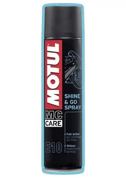 Motul E10 Shine & Go Sprey ile Motosikletinizde Kalıcı Parlaklık ve Koruma Sağlayın