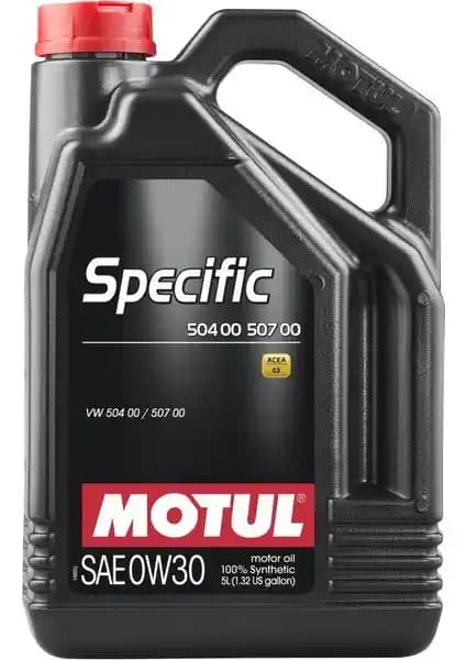 Motul Specific 504 00 507 00 0W-30 5 Litre Motor Yağı – 2024 Üretim, Yüksek Performans