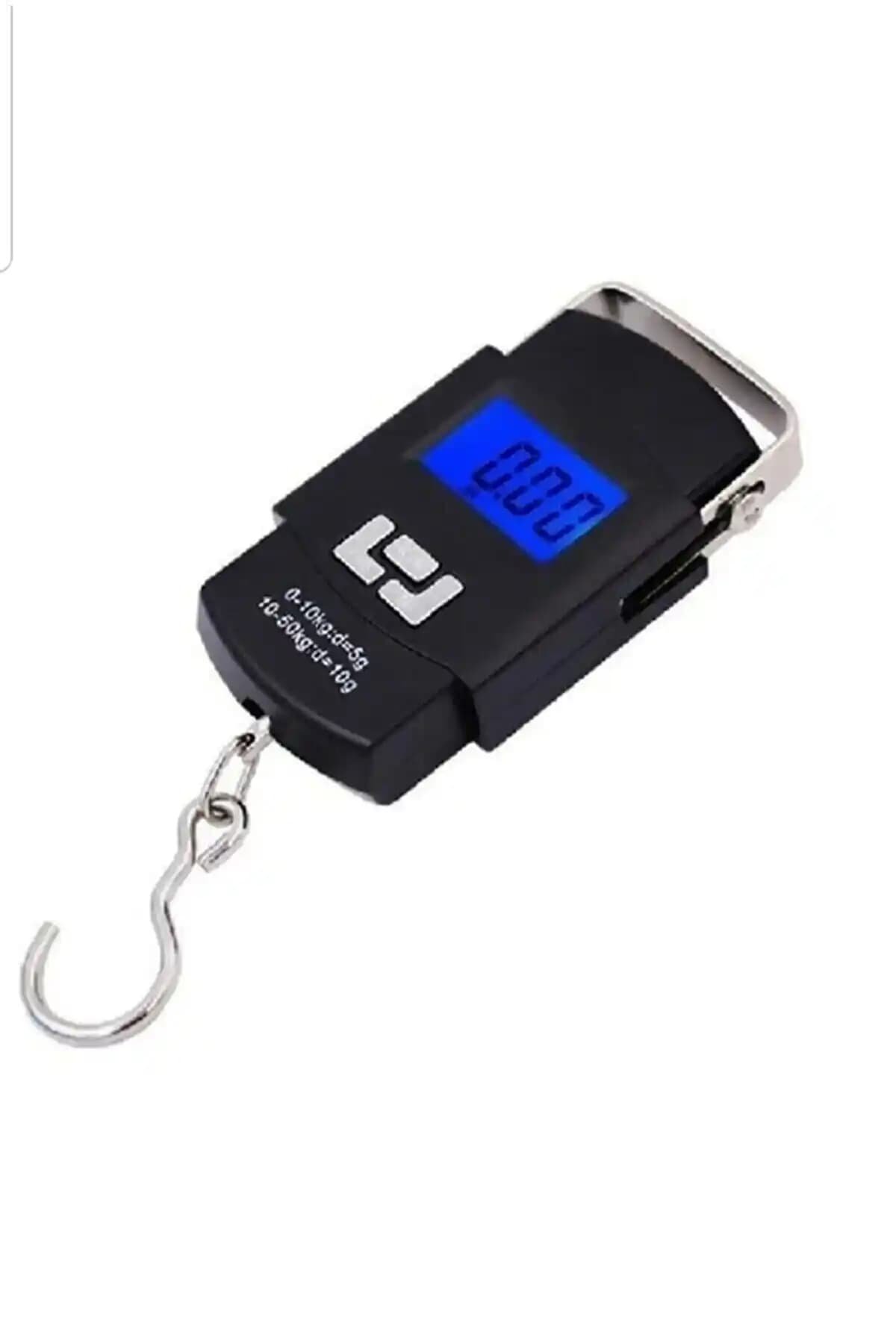 Nanopro Portable Scale 50kg Kapasiteli Dijital El Tartısı LCD Ekranlı Hassas Kantar