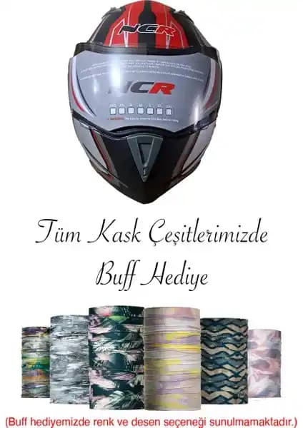 NCR Çene Açılır Kask Kırmızı ve Monster Siyah Modellerinin Detaylı Karşılaştırması