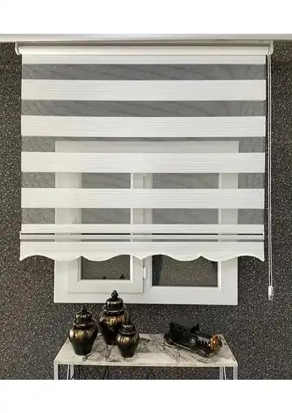 NetworkAvm Ekru Geniş Pliseli Zebra ve Volper VP 2001 Çift Mekanizmalı Stor Perde Karşılaştırması