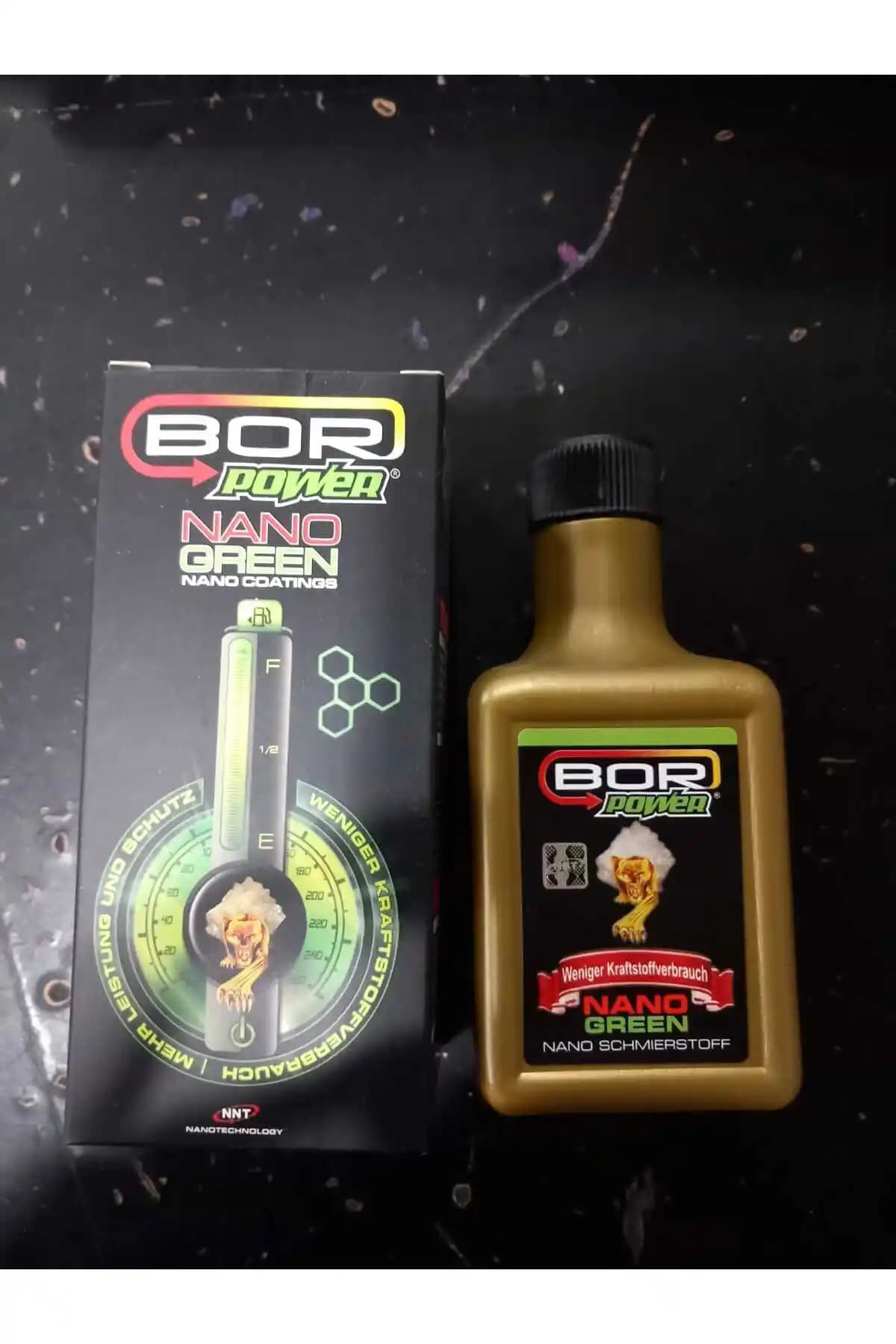 NNT Bor Power Nanogreen Edition 200 ml Motor Yağ Katkısı - Nano Teknolojiyle Motor Koruması