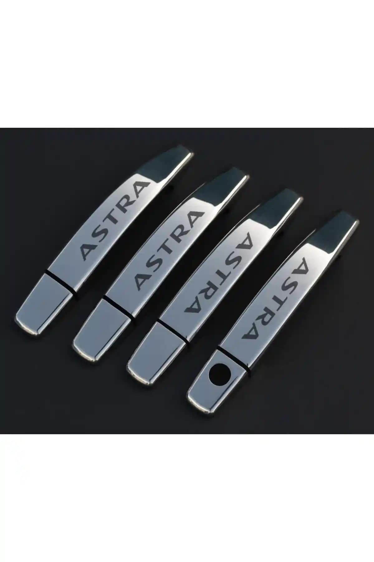 Opel Astra H Hb 2004 ve Üzeri İçin Krom Kapı Kolu - Paslanmaz Çelik Dayanıklılık