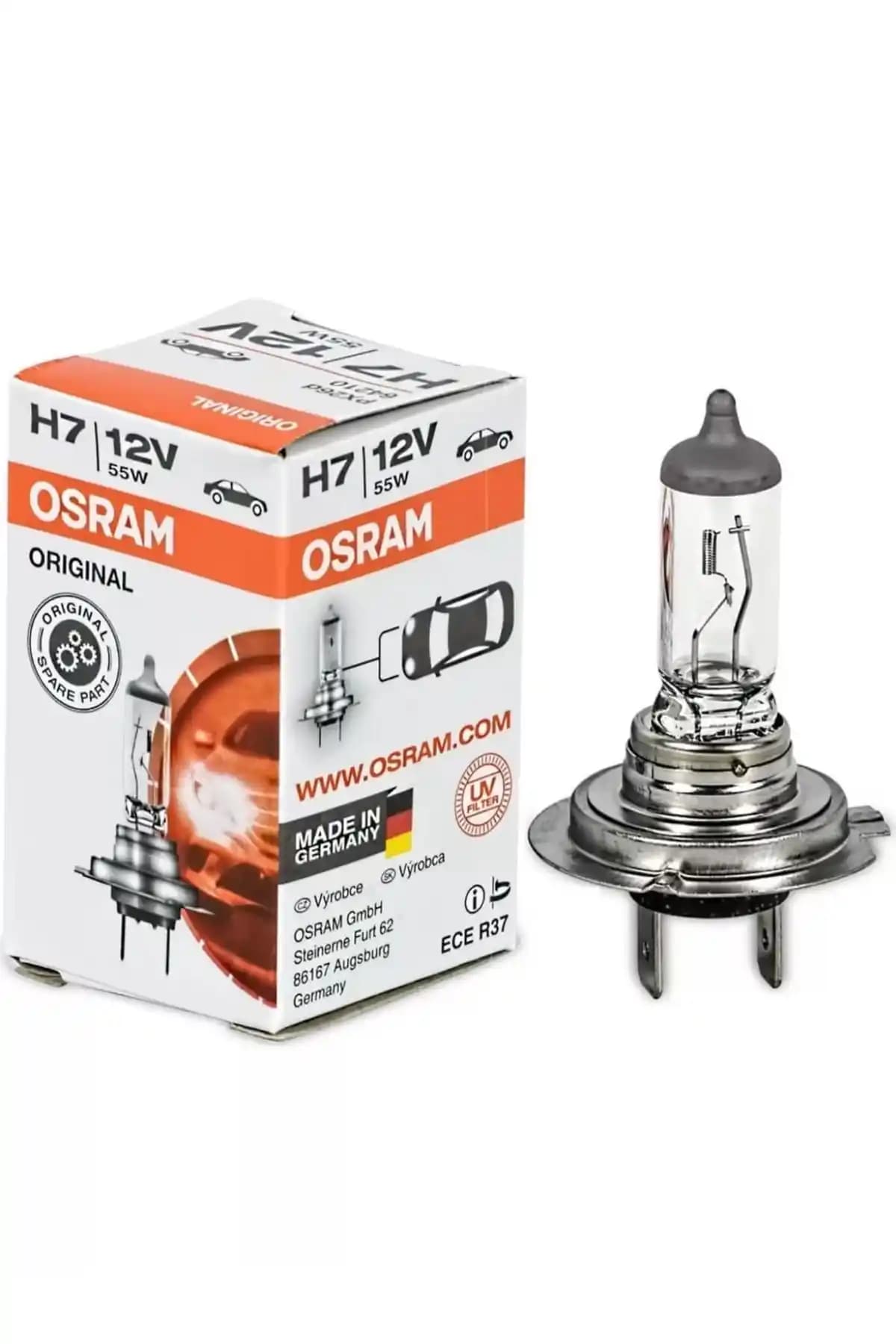 Osram 64210 12v H7 Far Ampulü: Alman Kalitesiyle BMW E30 Uyumlu Yüksek Performans
