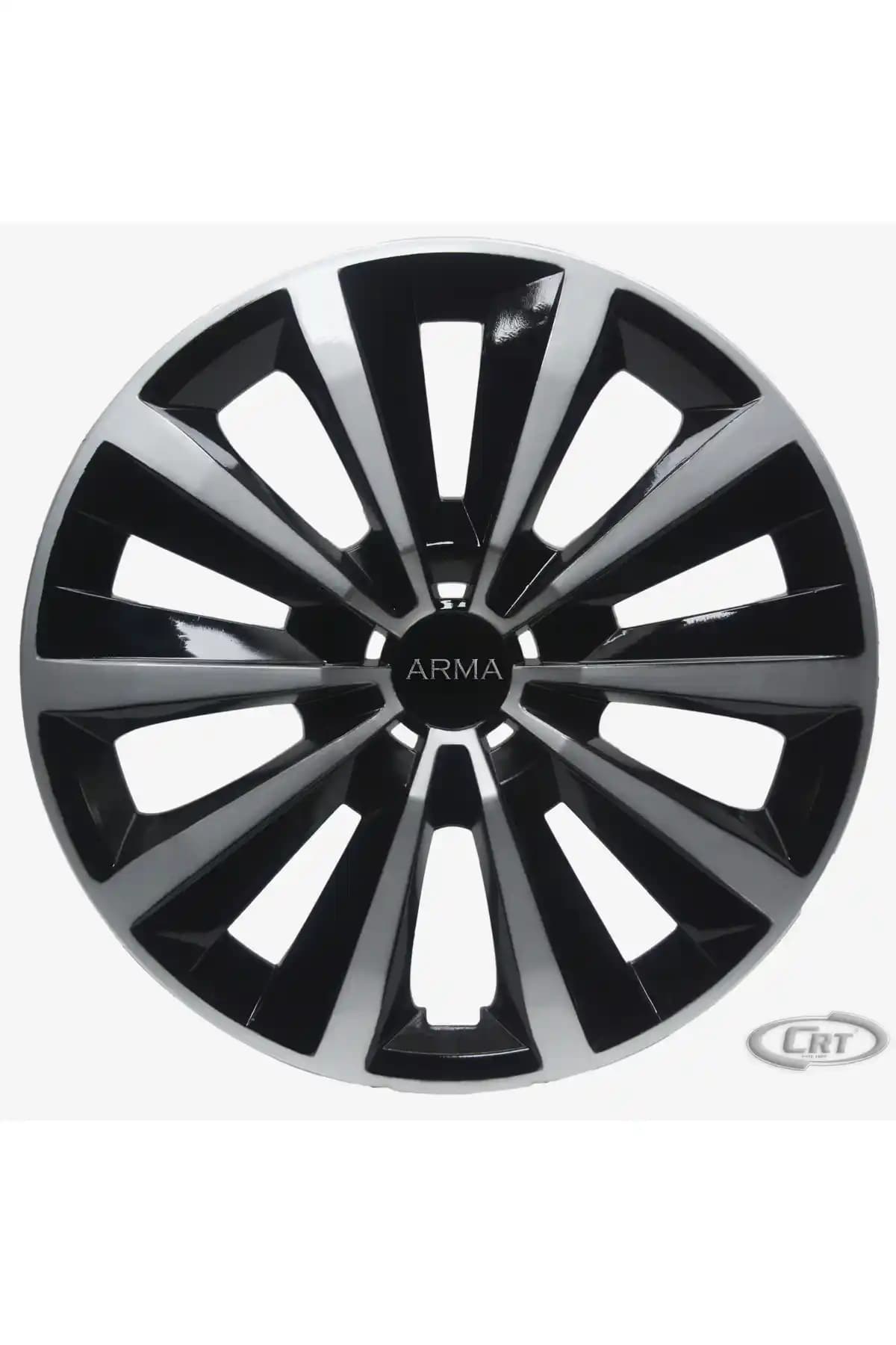 OTOÇİRİT 14" Siyah-Gri Kırılmaz Jant Kapağı Renault Express ve Ticari Araçlar İçin