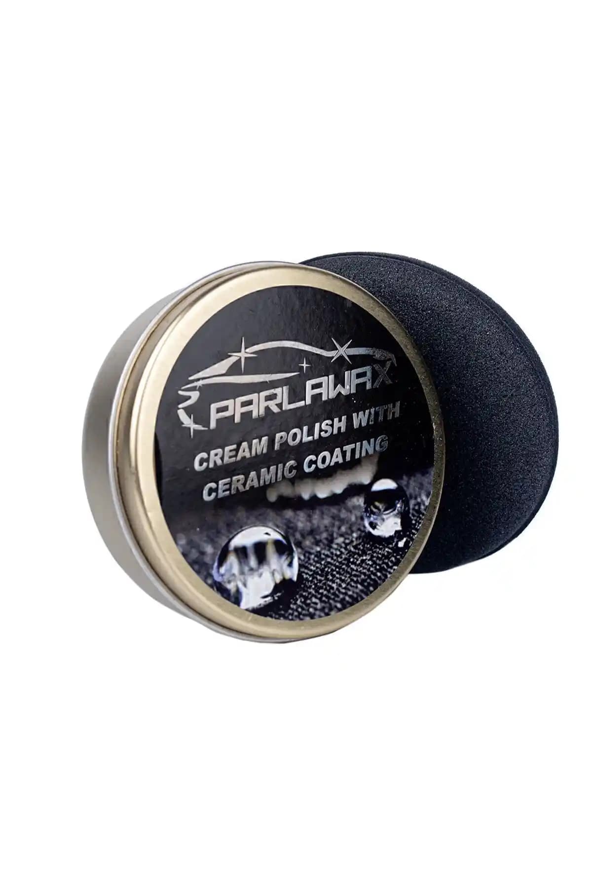 Parlawax Seramik Katkılı Krem Cila 100 gr ile Araçta Kalıcı Parlaklık ve Koruma