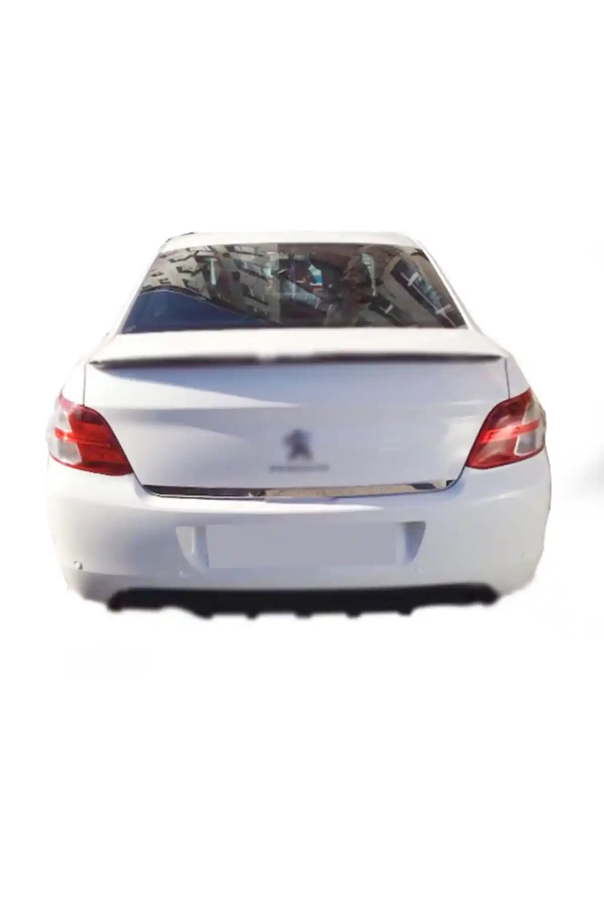 Peugeot 301 İçin Paslanmaz Çelik Krom Bagaj Alt Çıta - Dayanıklı ve Şık Tasarım