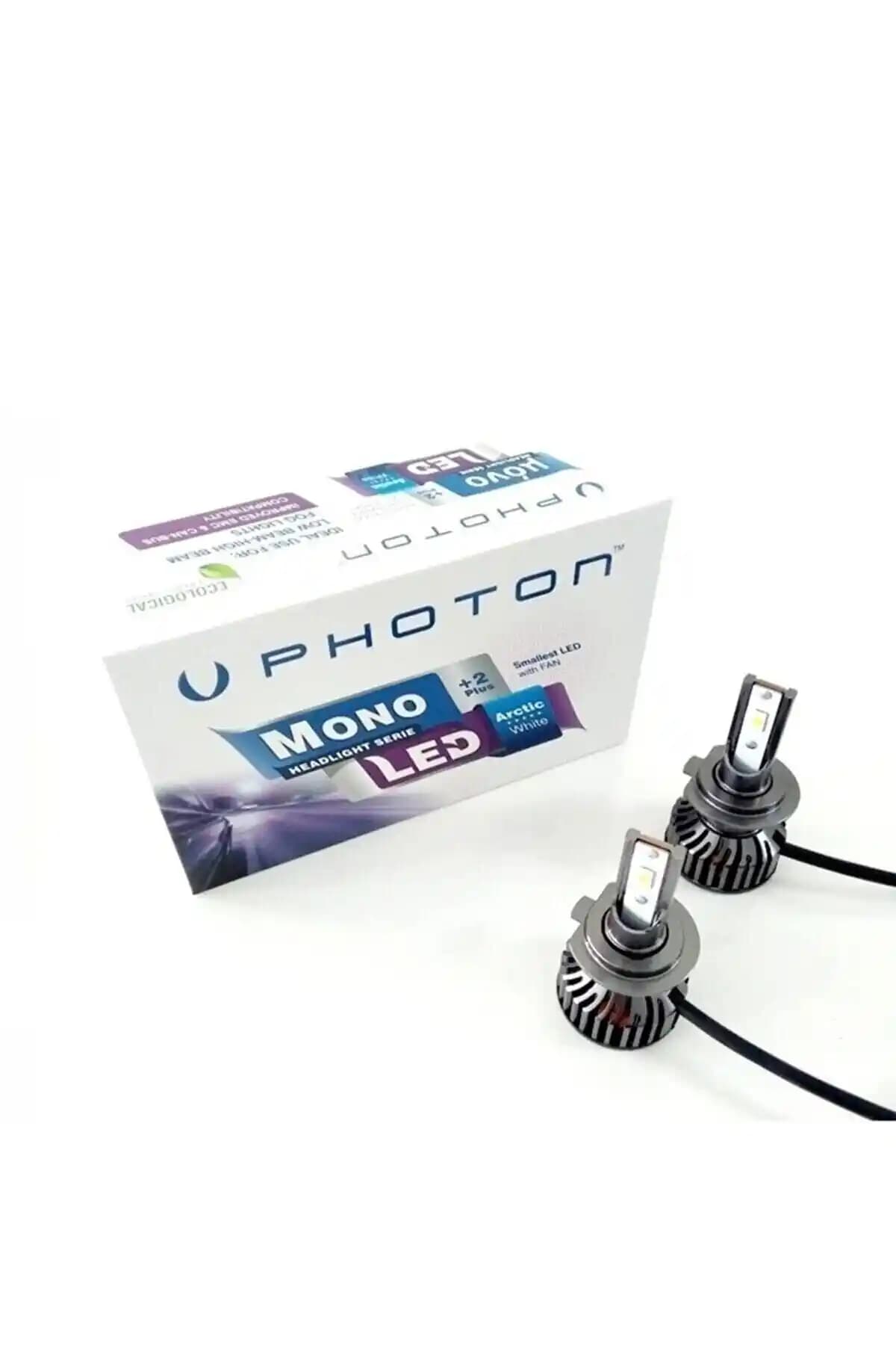 Photon Mono 3 Plus H7 LED Xenon Far Ampulü 12V-24V Can-Bus Uyumlu 6000K Beyaz Işık