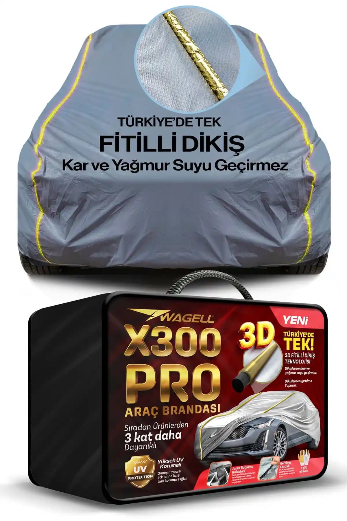 Renault Clio 5 Hatchback 2020 ve Sonrası İçin Miflonlu Su Geçirmez Oto Branda