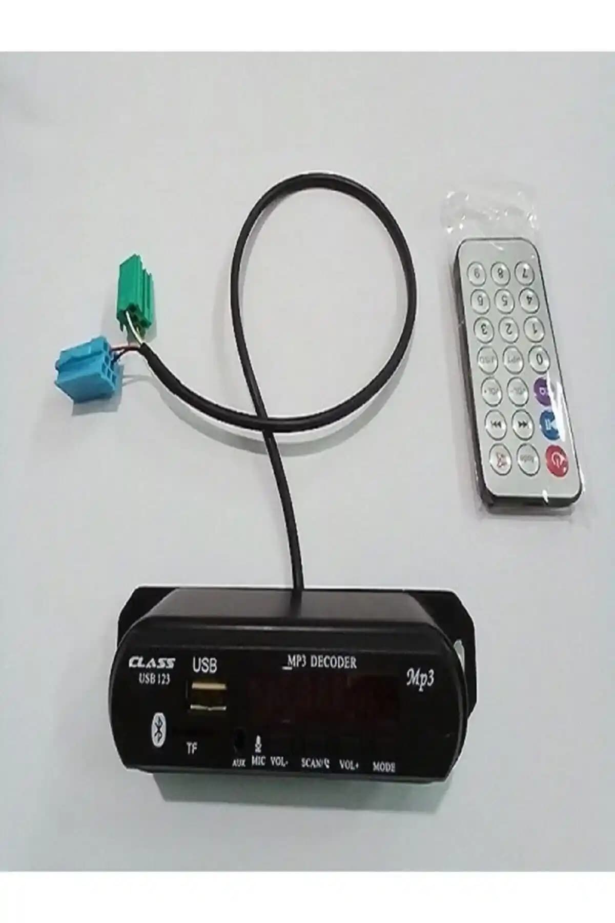 Renault Megan ve Clio 2 İçin Tak Çalıştır Aux USB Bluetooth Kit ile Araç İçi Eğlence