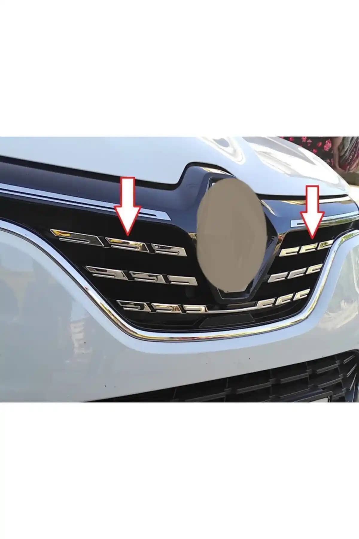 Renault Megane 4 Uyumlu Krom Kaplamalı Ön Panjur Seti - Dayanıklı ve Estetik Tasarım