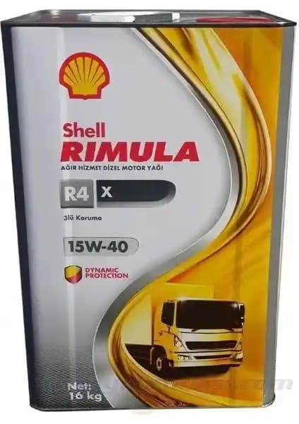 Shell Rimula R4 X 15W-40 16 Litre Motor Yağı ile Yüksek Performans ve Koruma