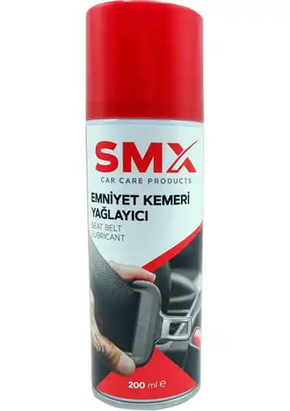 Smx Emniyet Kemeri Yağlayıcı 200 ml: Araç Emniyet Kemeri Bakımında Etkili Çözüm
