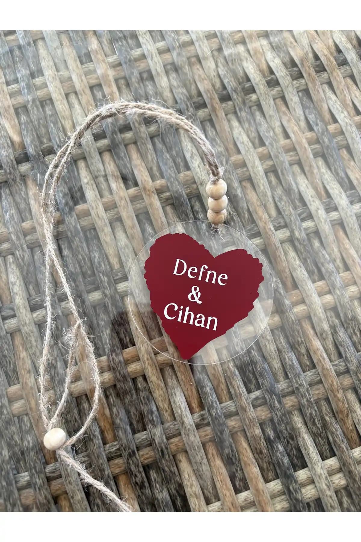 That Moment Kişiye Özel İsimli Dikiz Aynası Süsü ile Araç İçinde Şıklık ve Kişiselleştirme