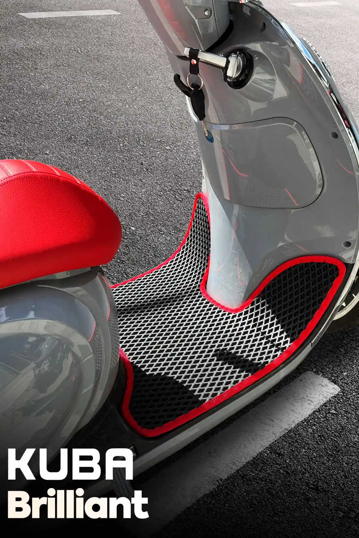 TORPEDO Kuba Brilliant Premium EVA Uyumlu Siyah Kırmızı Motosiklet Paspası Özellikleri