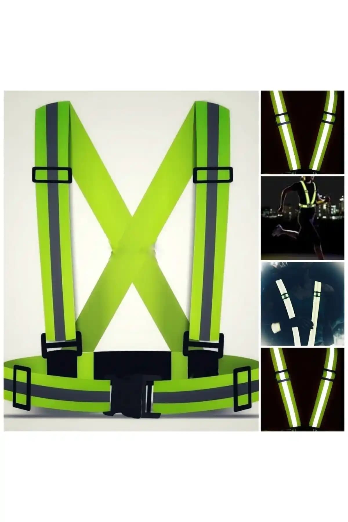 Vi Caro Motorsiklet Reflektörlü Yelek: Gece Sürüşlerinde Güvenliği Artıran Tasarım