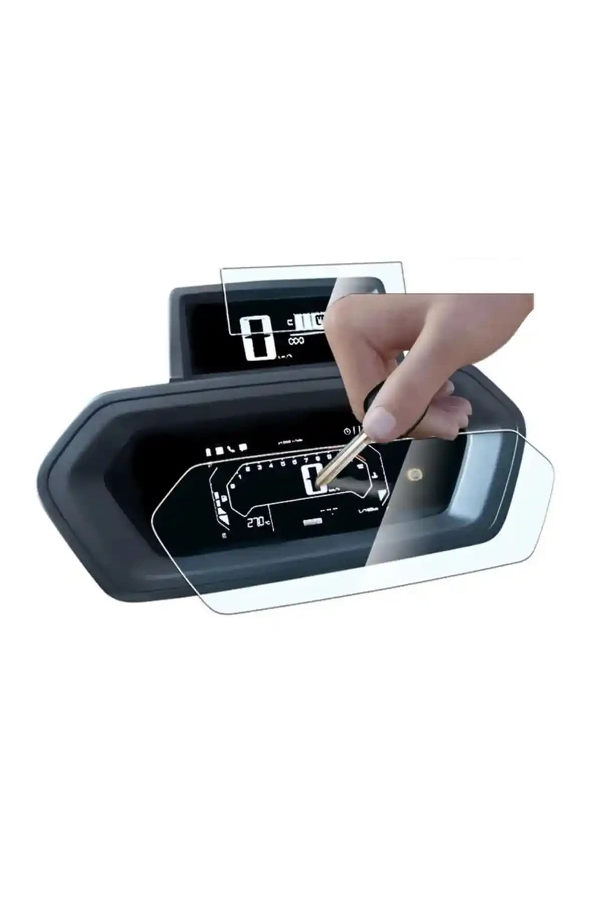 Yamaha Yeni X Max Tech Max Dijital Gösterge Uyumlu Nano Ekran Koruyucu 2023-2024