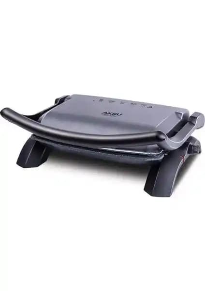 Aksu Tostadoy Granit Tost Makinesi Antrasit Renkli Yüksek Performanslı Mutfak Cihazı