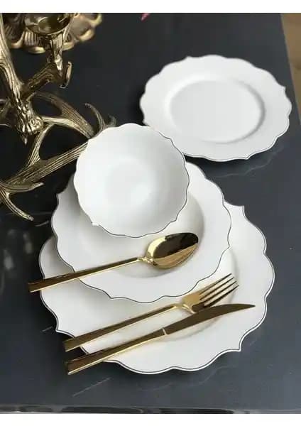 Arow TR-1821 Perla 24 Parça 6 Kişilik Günlük Porselen Yemek Takımı Tanıtımı ve Özellikleri