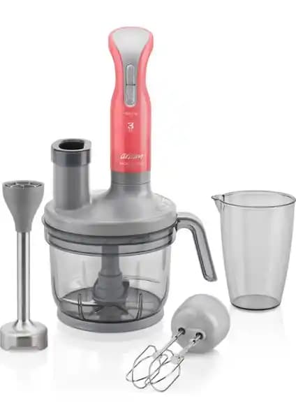 Arzum AR1048 Prostick 1500 Çubuk Blender Seti: Çok Fonksiyonlu ve Güçlü Mutfak Aleti