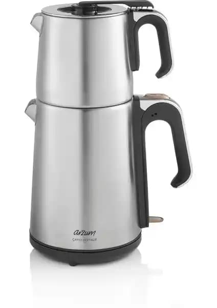 Arzum AR3023 Hep Taze Inox Çaycı: Modern ve Dayanıklı Çay Keyfi İçin Uygun Seçenek