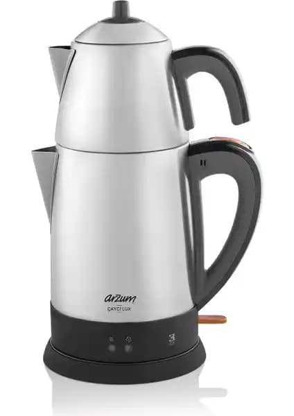Arzum AR3051-INX Çaycı Lux: Şık Tasarım ve Gelişmiş Özelliklerle Kaliteli Çay Deneyimi