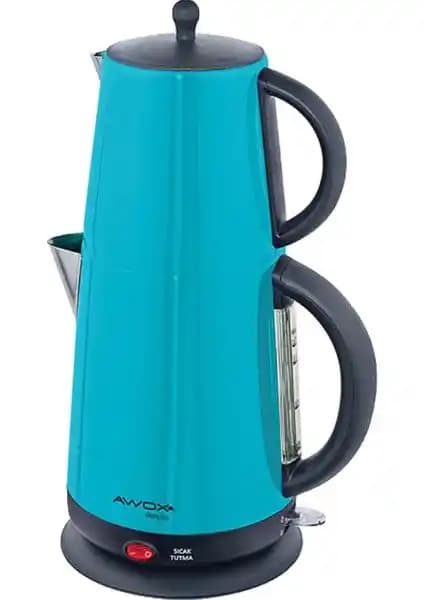 Awox Demplus Çelik Çaycı Modern Tasarım ve Yüksek Kapasite ile Kullanıcı Dostu Özellikler