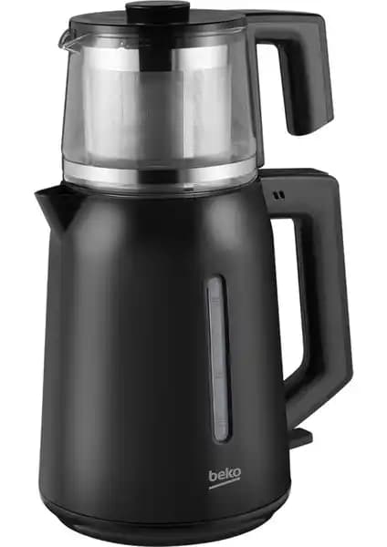 Beko Bkk 2221 C Siyah Cam Demlikli Çay Makinesi İncelemesi ve Özellikleri