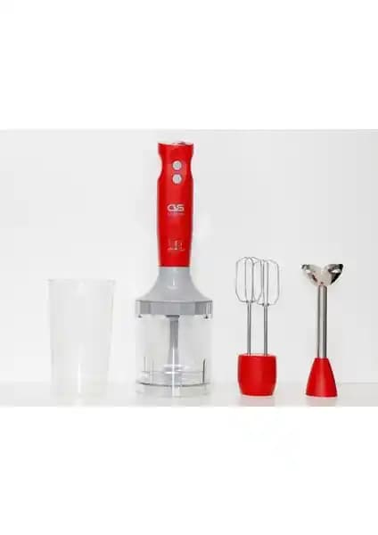 CVS Dn 1264 Ultramix Kırmızı Full Blender Seti Güç ve Estetiğin Birleşimi