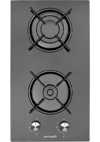 Eminçelik Ec-Ah 4120 Bg30 Siyah Ankastre Ocak Modern ve Fonksiyonel Mutfak Çözümü