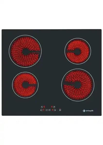 Eminçelik Ec-Ah Vc04 Bg60 Vitro Seramik Ankastre Ocak ile Modern ve Güvenli Mutfaklar Yaratın