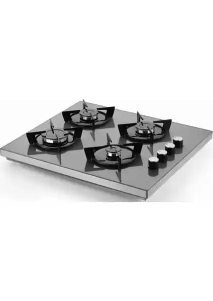 Eminçelik Ec-Sü 1240 Gg60 Eng Gri Set Üstü Cam Ocak: Modern ve Güvenli Mutfak Tasarımı