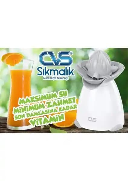 Evde Sağlıklı Meyve Suyu İçin Cooker CVS Sıkmalık Narenciye Sıkacağı Teknolojik ve Kullanıcı Dostu