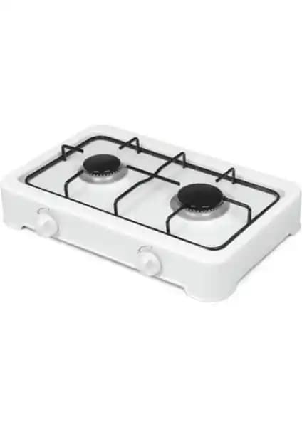 Favio 2 Gözlü Beyaz Set Üstü Ocak: Pratik ve Şık Mutfak Çözümü