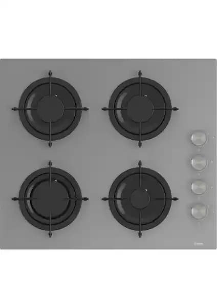 Ferre CS208 Gri Emaye Cam Gaz Ocağı: Modern ve Dayanıklı Mutfak İçin Uygun Çözüm