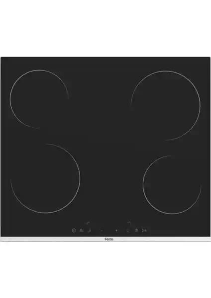 Ferre MS261 Vitroseramik Siyah Elektrikli Ocak Modern Mutfaklar İçin Uygun ve Şık Tasarım