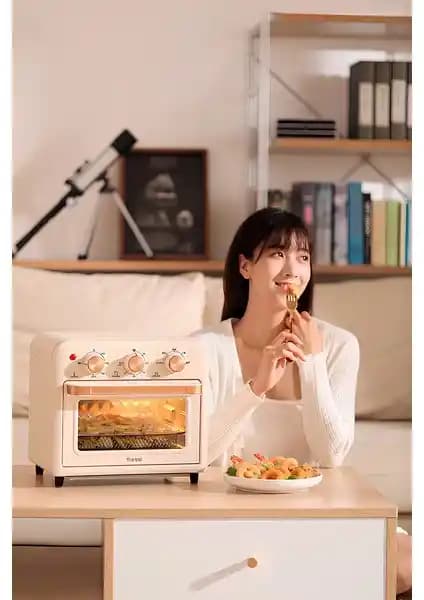 Fressi AF-01 Çok Fonksiyonlu Airfryer ve Fırın 13 Litre Kapasite ile Sağlıklı Pişirme