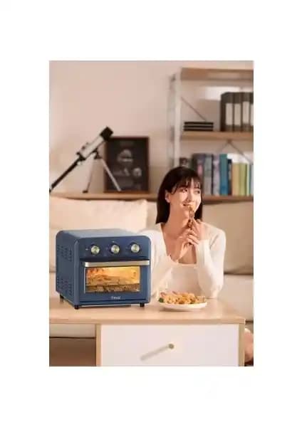 Fressi FRSS-AF01 13 Litre Mavi Airfryer Fırın: Sağlıklı ve Pratik Pişirme Çözümü