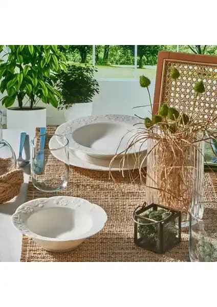 Güral Porselen Carmina 24 Parça 6 Kişilik Modern ve Şık Yemek Takımı Özellikleri