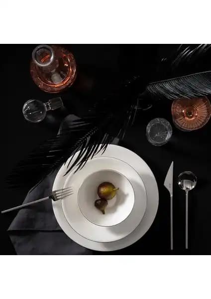Jumbo Silva 12 Kişilik Porselen Yemek Takımı Modern ve Dayanıklı Tasarım