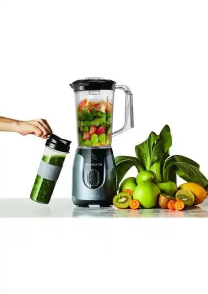 Karaca Blendfit Antrasit Smoothie Go Set: Günlük Kullanım İçin Pratik ve Şık Blender Çözümü