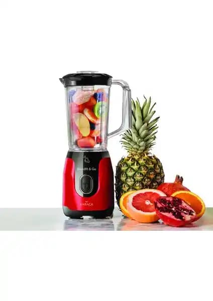Karaca Blenfit Go Red Smoothie Blender: Şık Tasarım ve Fonksiyonellik Bir Arada