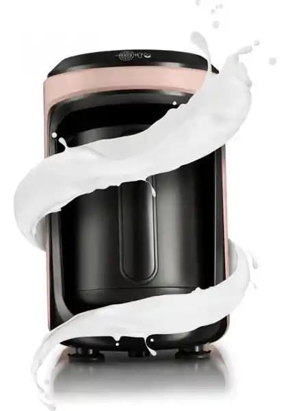 Karaca Hatır Hüps Aroma Türk Kahve Makinesi Pembe Modern Tasarım ve Aromalı Kahve Özelliği