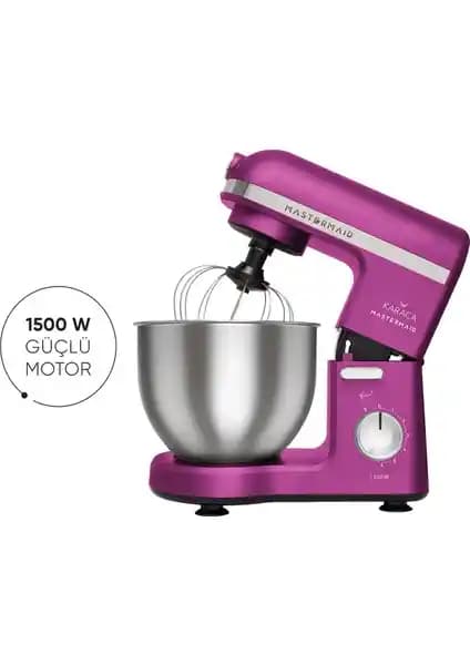Karaca Mastermaid Chef Stand Mikser Fuşya Love: Güçlü Performans ve Şık Tasarım ile Mutfaklarınızın Vazgeçilmezi