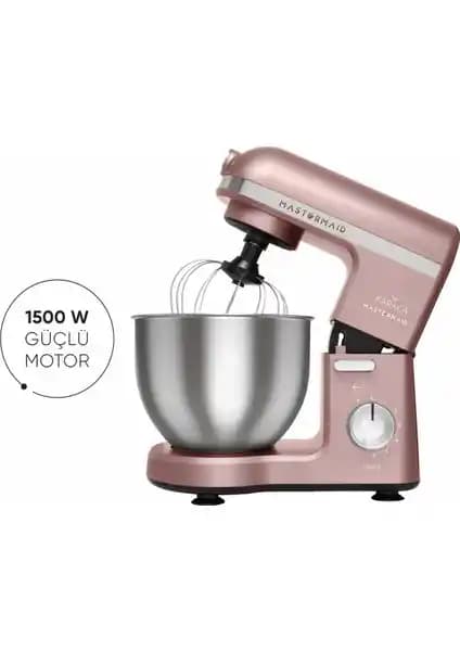 Karaca Mastermaid Chef Stand Mikser Rosegold: Güçlü ve Şık Mutfak Yardımcısı