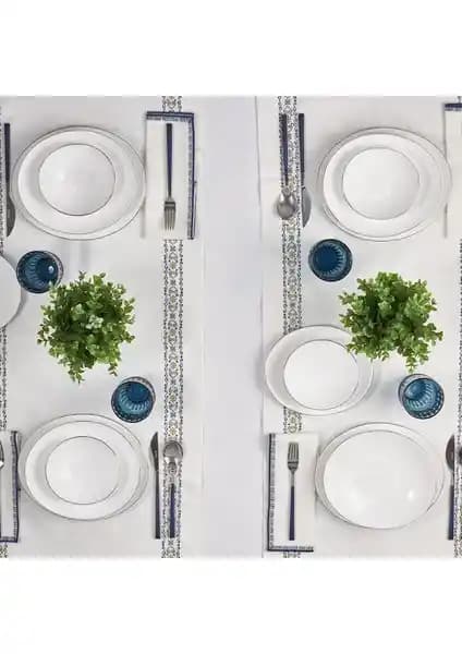 Karaca Pure 24 Parça 6 Kişilik Yemek Takımı Şıklık ve Dayanıklılık Sunar