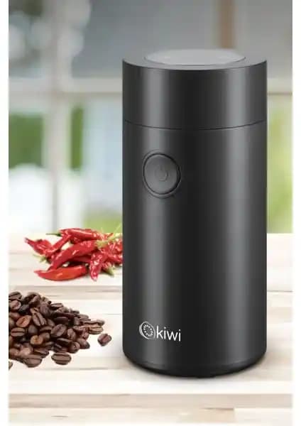 Kiwi Kahve ve Baharat Öğütücü Siyah Kspg: Çok Yönlü ve Pratik Mutfak Aleti