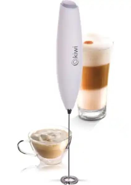 Kiwi Pratik Süt Kahve Köpürtücü Günlük Kullanım İçin Uygun ve Şık Tasarım