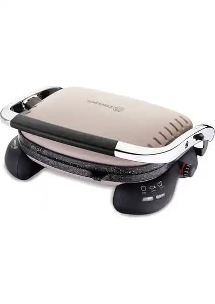 Korkmaz Castron Bej Tost Makinesi: Çok Yönlü Kullanım ve Modern Tasarım Özellikleri