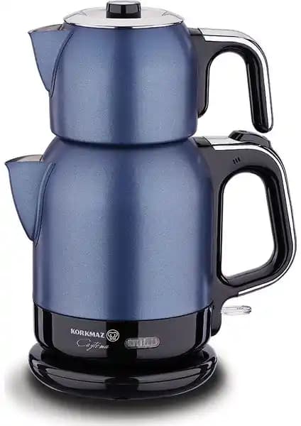 Korkmaz Çaytema AzuraKrom Elektrikli Çaydanlık: Modern Tasarım ve Yüksek Performans